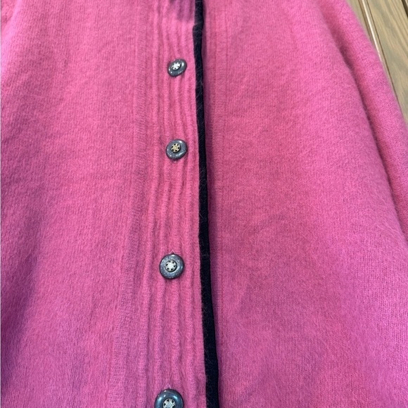 Vintage Tally Ho Angora Rabbit Hair/Lambswool Button Front High Collar Blazer/S - Picture 9 of 14